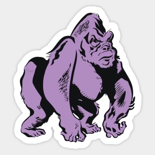 No-Guff Gorilla Sticker